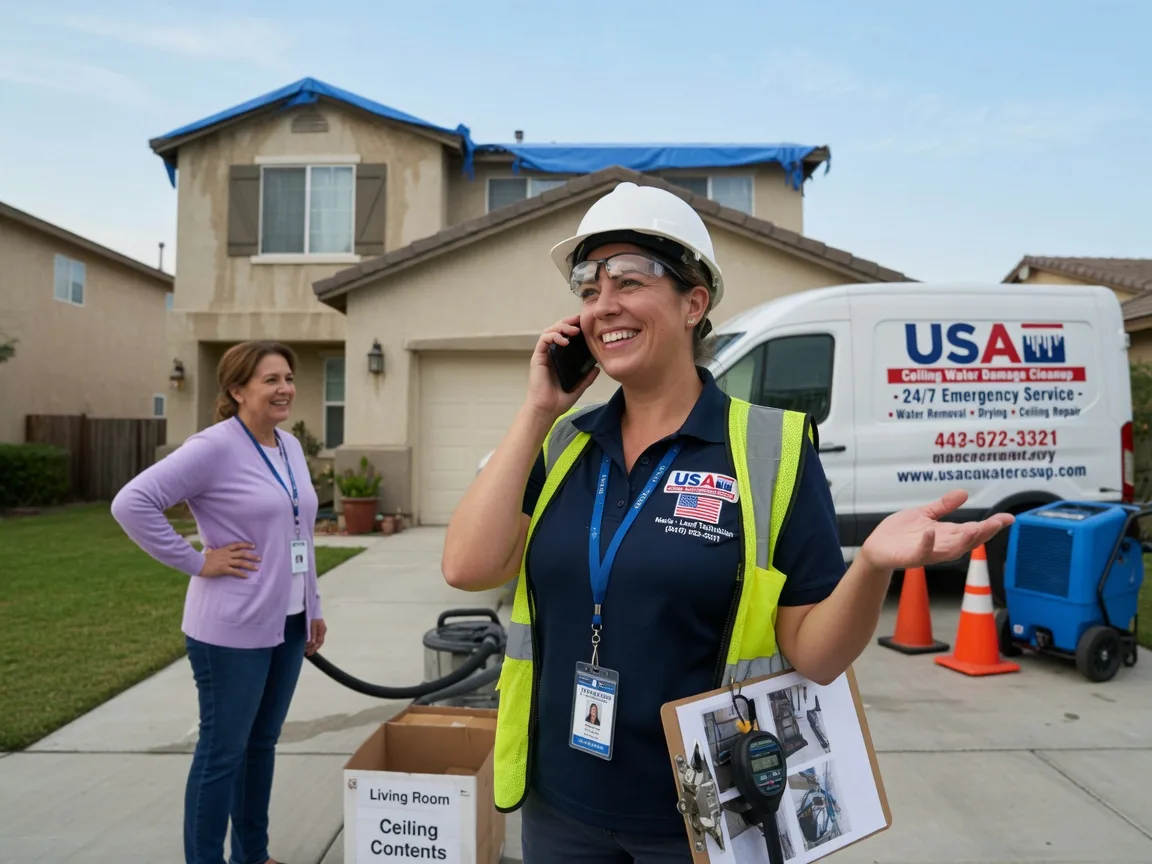 Ceiling Water Damage Restoration Moore, OK FAQs